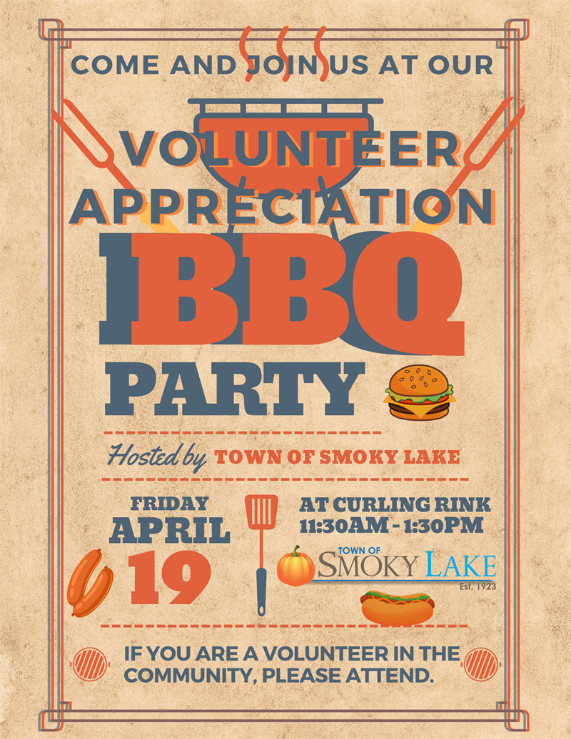Volunteer Appreciation BBQ Party