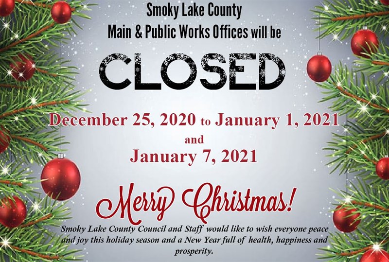 Office Closed for Holidays