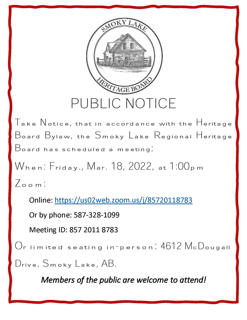 Heritage Board Meeting