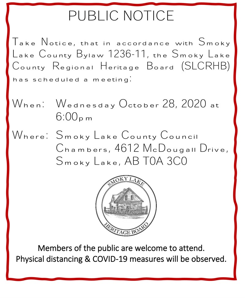 Smoky Lake Regional Heritage Board
