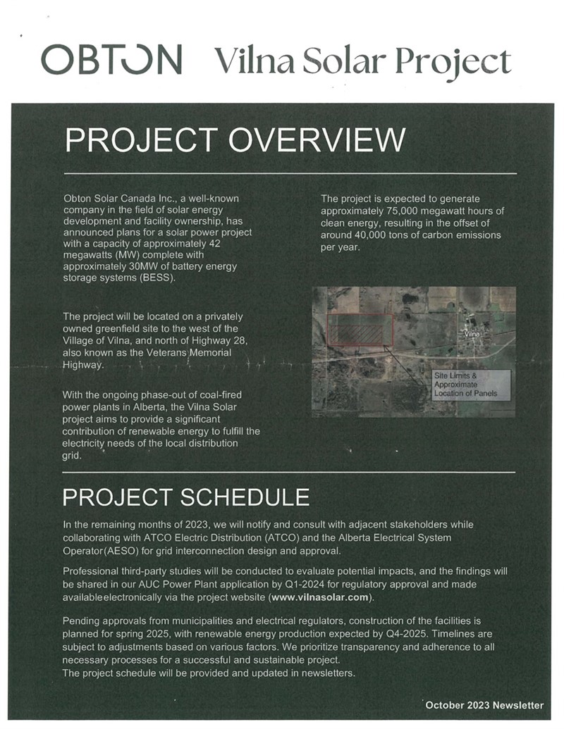 Solar Project Overview